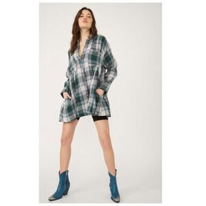 Free People The Voyage Shirt Dress Size XS